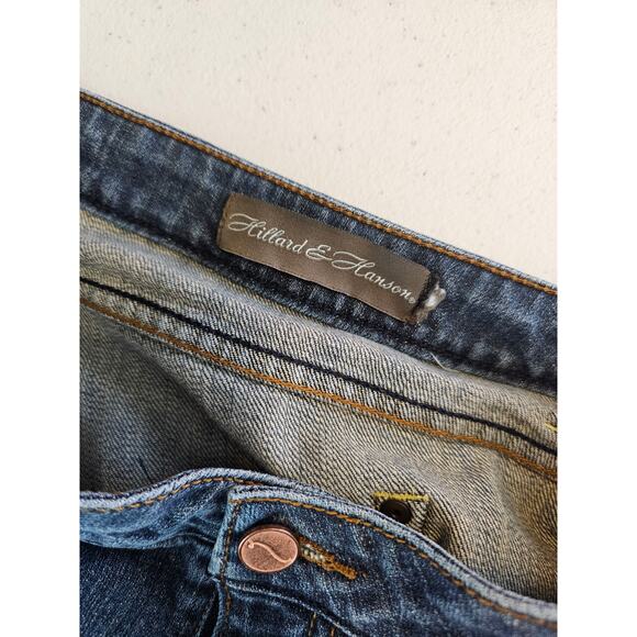 Hillard & Hanson Womens Sz 16 Bootcut Blue Jeans Medium Wash - Picture 4 of 5